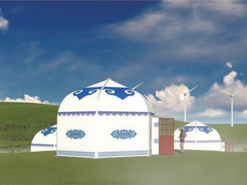 Tent sraith yurt Mongóilis